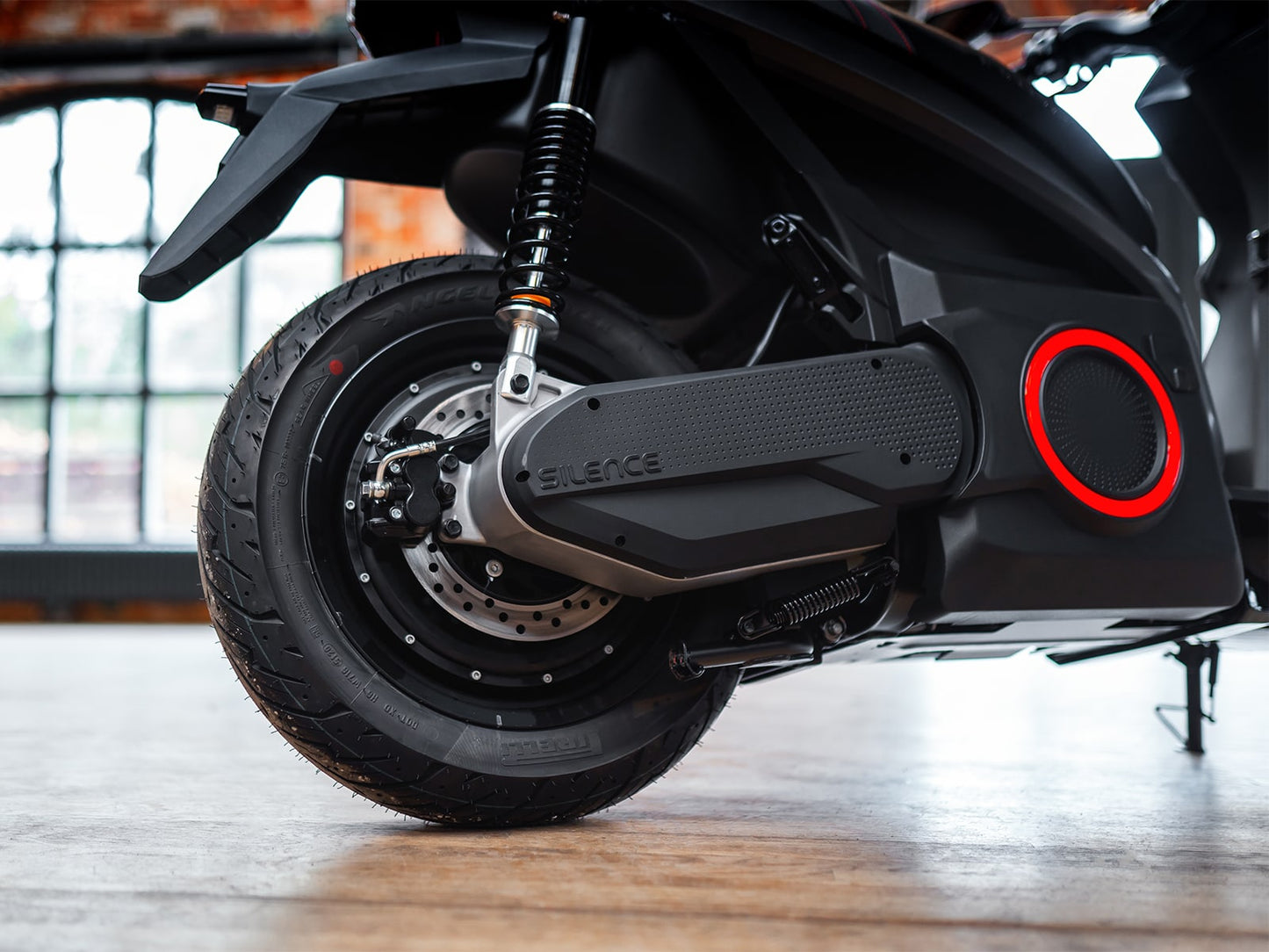 SEAT MO 125 Hinterrad und Antrieb
