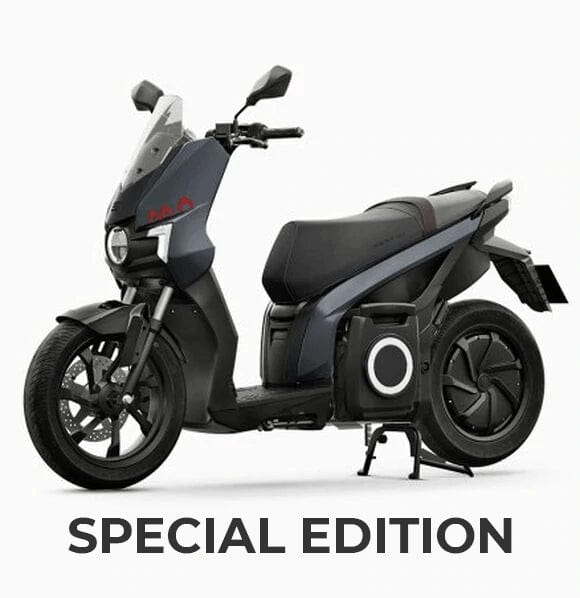 SEAT MÓ 125 Elektroroller dunkelgrau, Special Edition