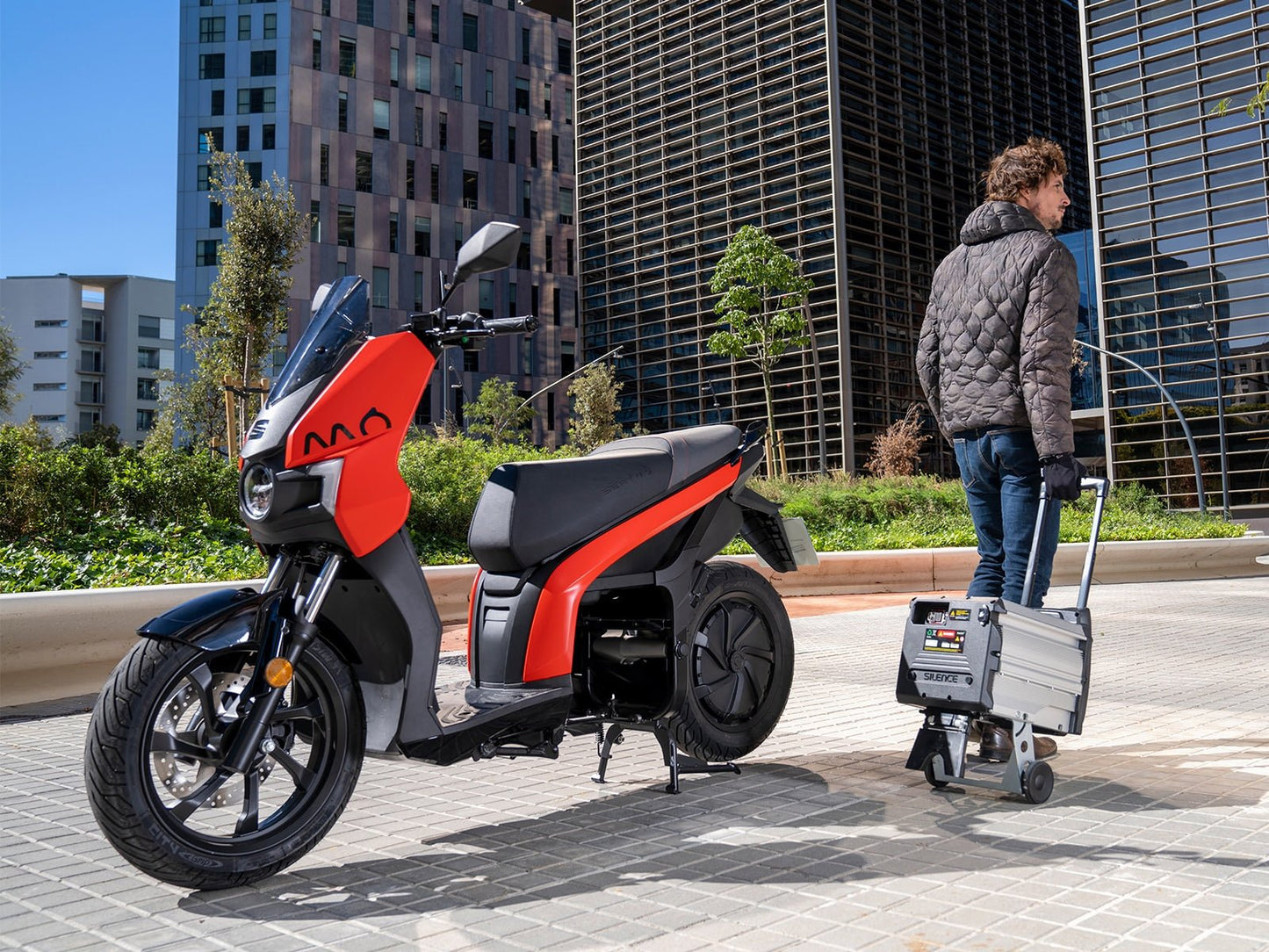 SEAT MÓ 125 Elektroroller rot - SEAT MÓ Store