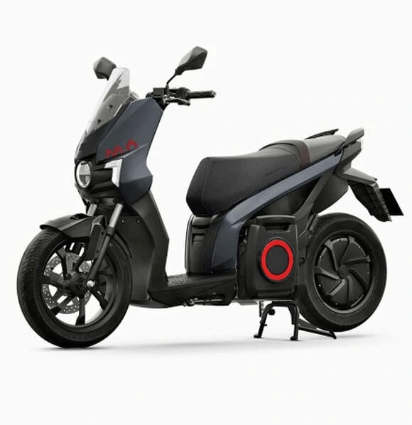 SEAT MÓ 50 Elektroroller, Dunkelgrau, Special Edition