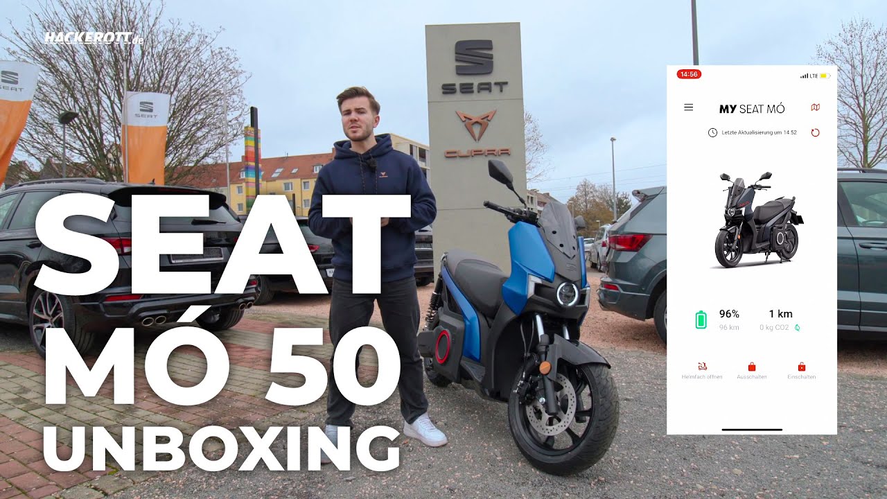 Load video: Unboxing SEAT MÓ 50
