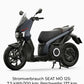 SEAT MÓ 125 Elektroroller dunkelgrau, Modelljahr 2023