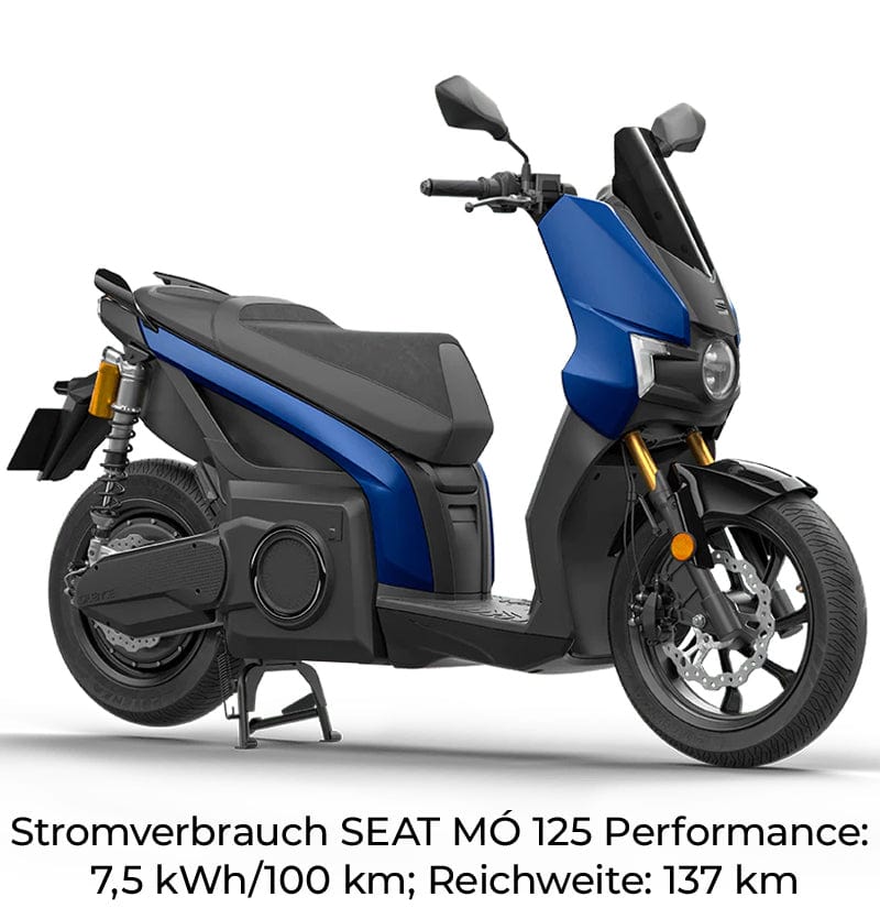 SEAT MÓ 125 Performance Elektroroller Tarifa Blue